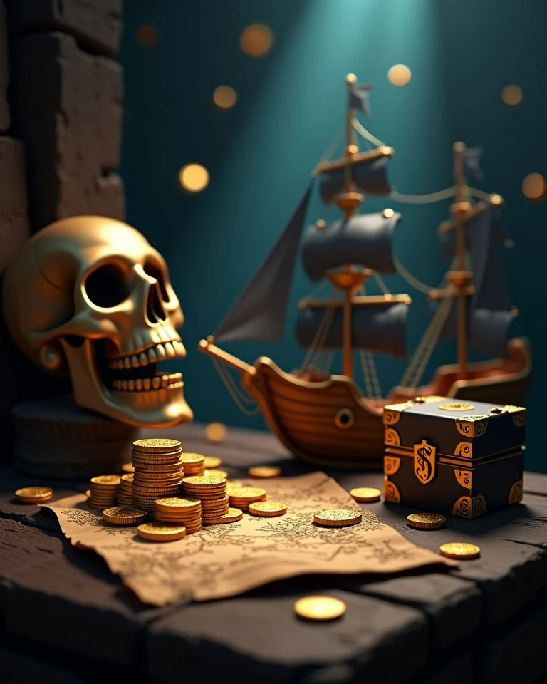 Fishing-themed slot artwork over open water